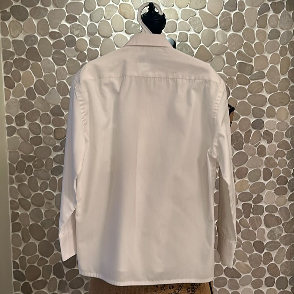 Christian Dior boy’s white button-down shirt - size 8 - Picture 6 of 8
